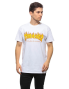 T-shirt THRASHER logo t-shirt bianca