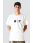 T-shirt HUF essenziali og logo tee white