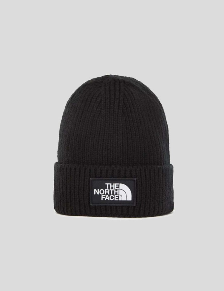 Gorro THE NORTH FACE logo box cuf beanie tnf black