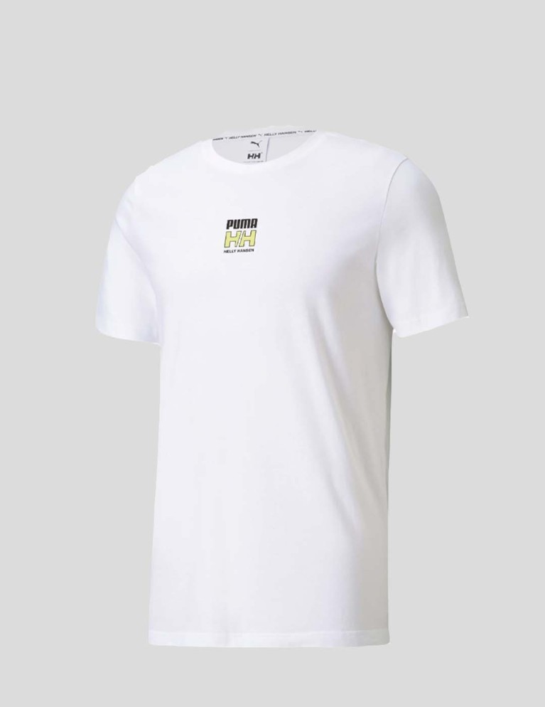 Camiseta PUMA x helly hansen tee puma white