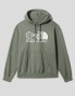 Sudadera THE NORTH FACE coordinates hoodie agave green
