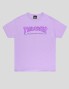 GRAZIE T-shirt delineata tee lavander