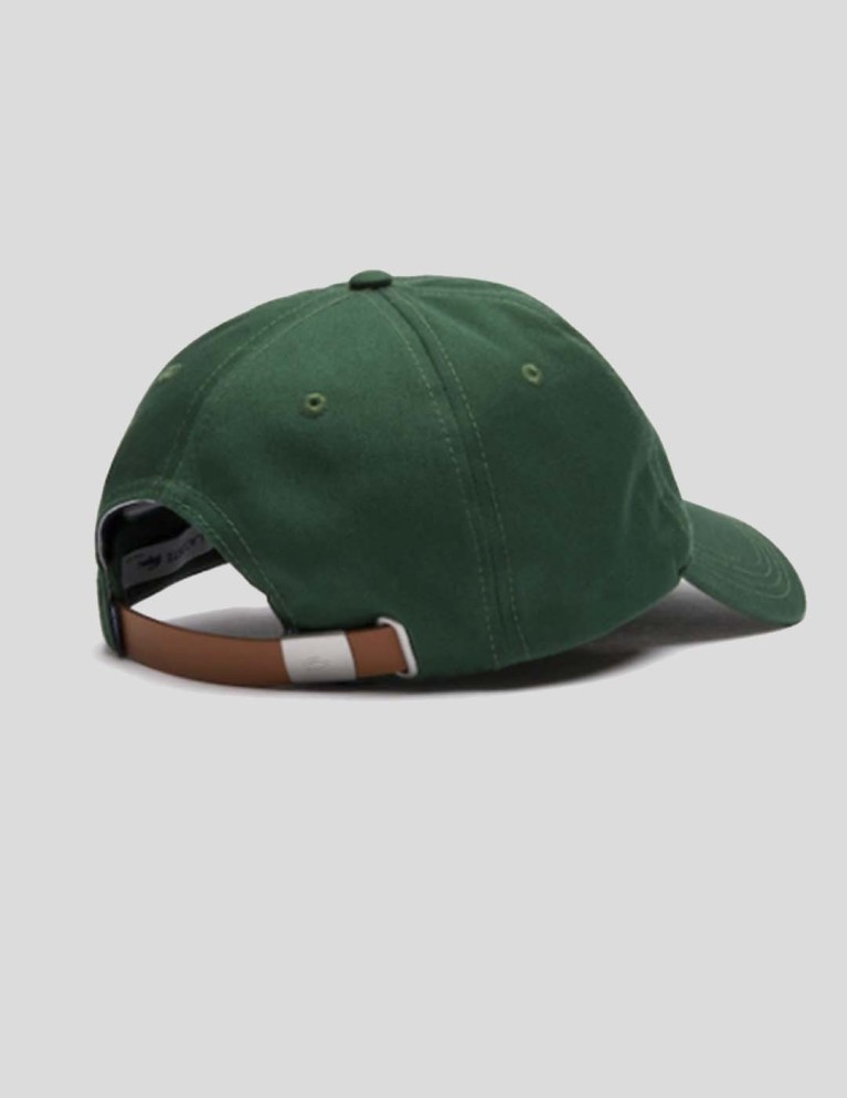 Gorra LACOSTE cocodrilo oversized vert