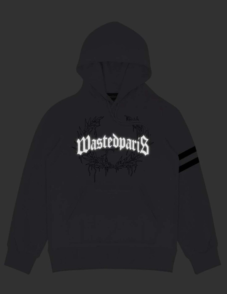 Sudadera WASTED PARIS columbia bridge hoodie bridge lila