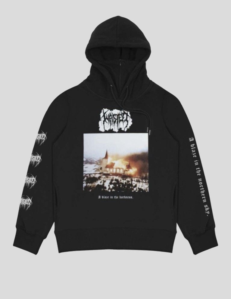 Sudadera WASTED PARIS northern hoodie  black