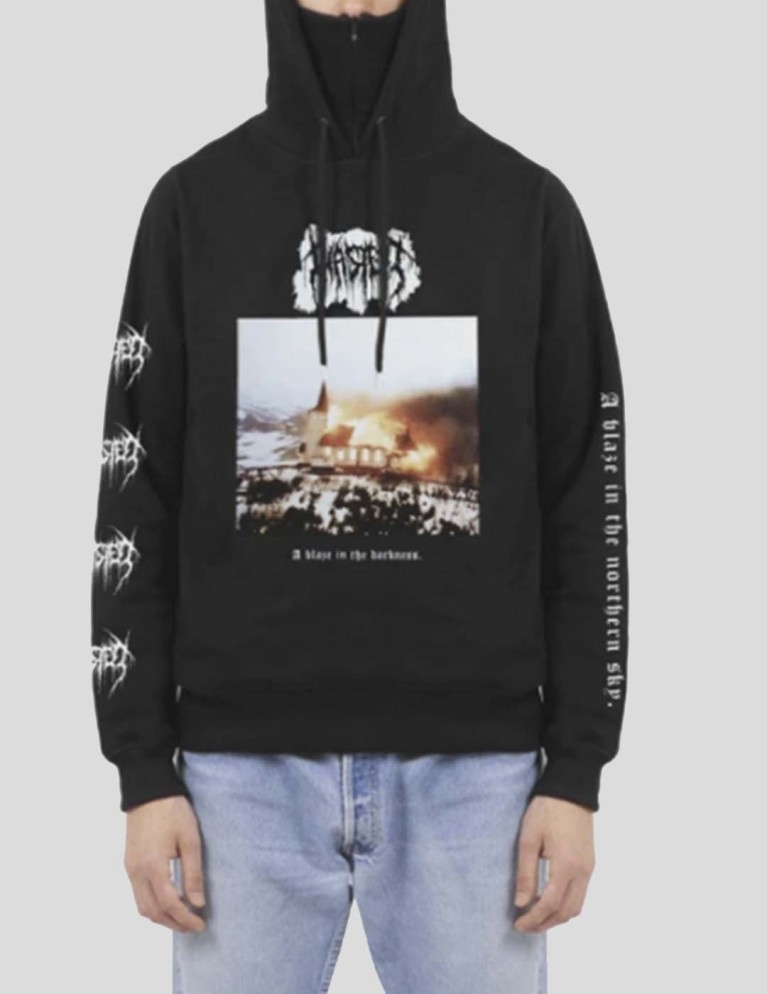 Sudadera WASTED PARIS northern hoodie  black