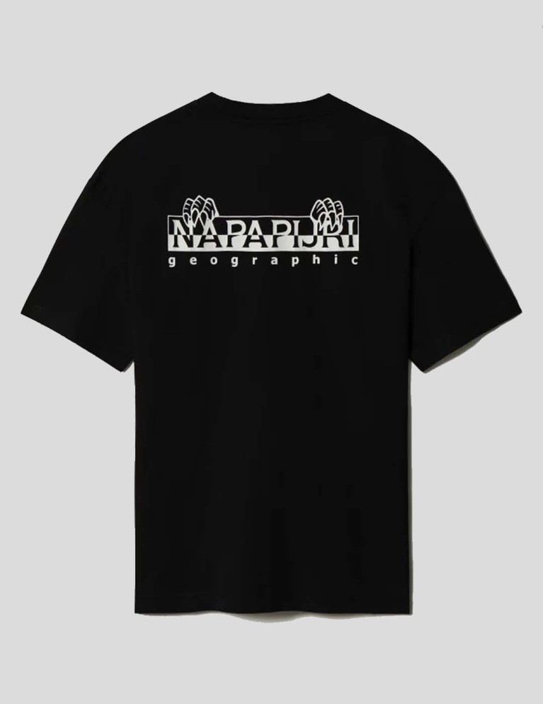 Camiseta NAPAPIJRI jurassic tee black