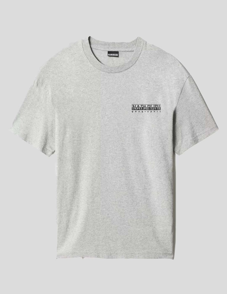 Camiseta NAPAPIJRI jurassic tee grey melange