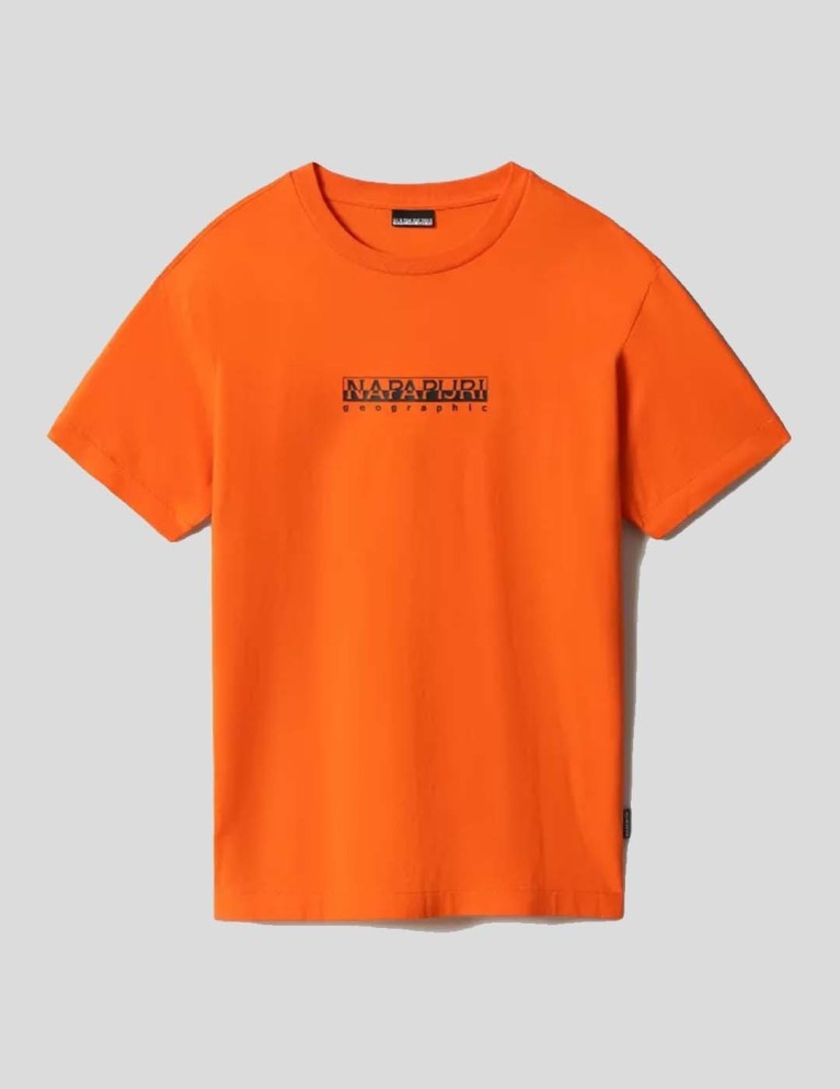 Camiseta NAPAPIJRI s-box tee orange
