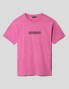 Camiseta NAPAPIJRI s-box tee pink super