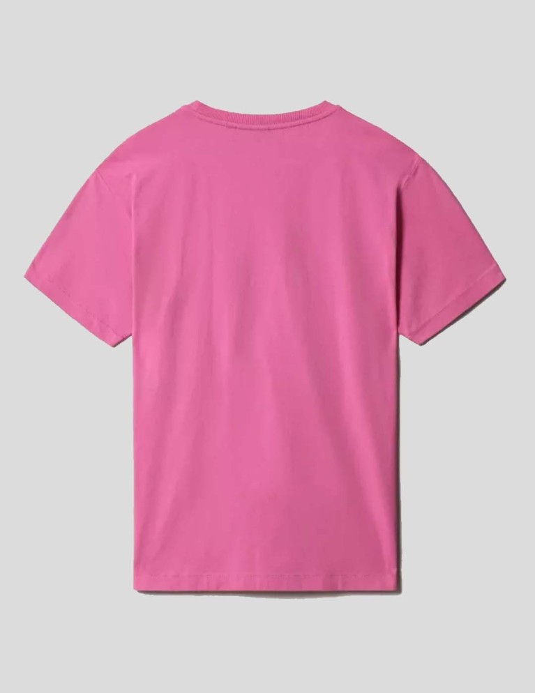 Camiseta NAPAPIJRI s-box tee pink super