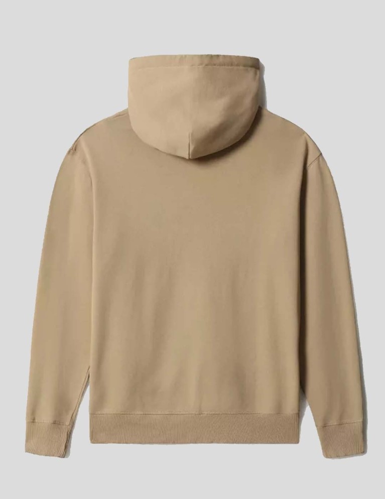 Sudadera NAPAPIJRI b-patch hoodie mineral beige