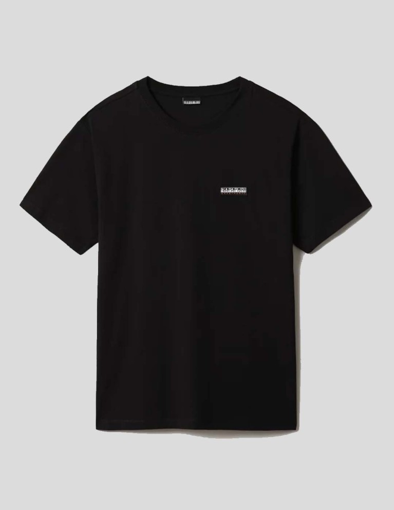Camiseta NAPAPIJRI s-patch tee black