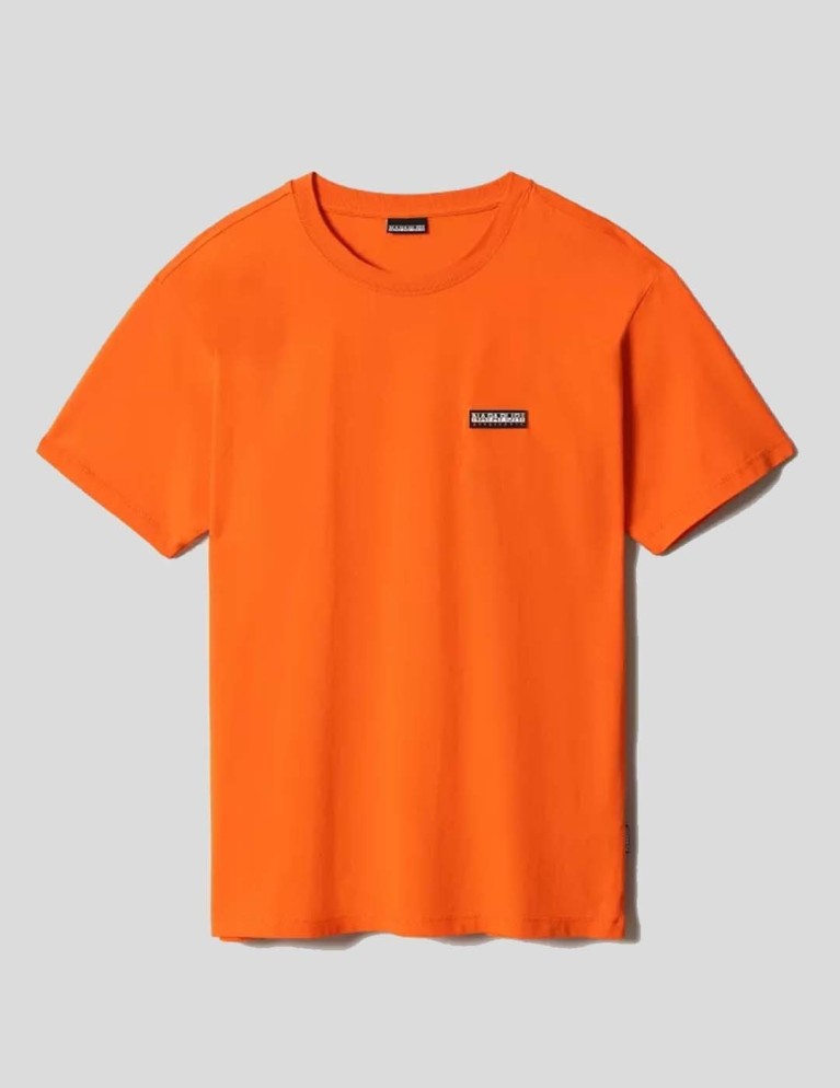 Camiseta NAPAPIJRI s-patch tee orange