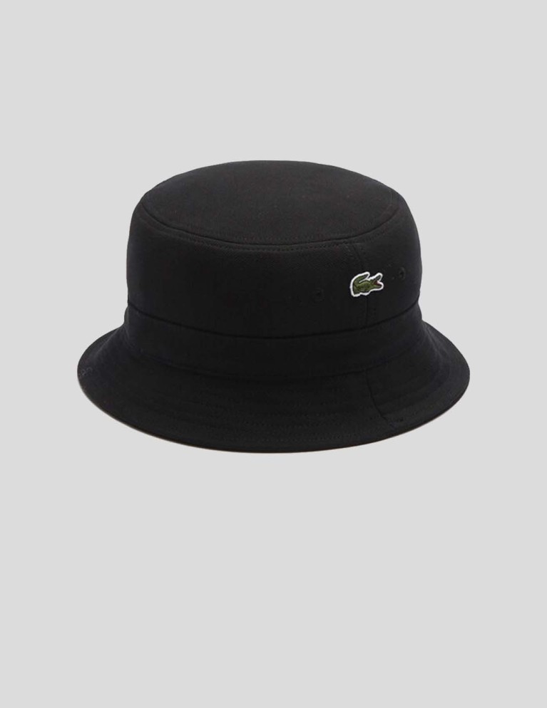 Gorro LACOSTE rk2056 bucket hat black