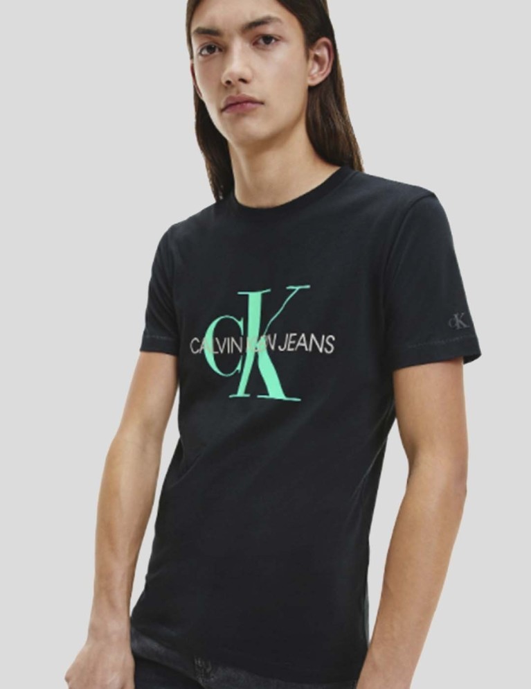 Camiseta CALVIN KLEIN seasonal monogram tee black