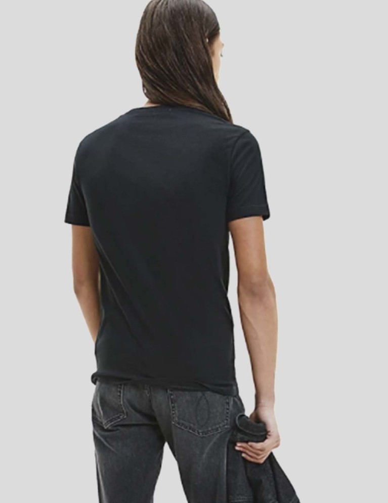 Camiseta CALVIN KLEIN seasonal monogram tee black
