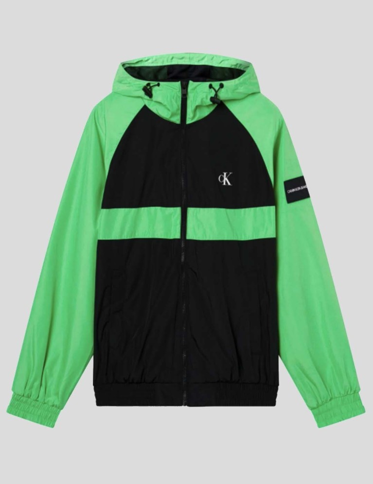 Chaqueta CALVIN KLEIN blocked zip through jacket  andean toucan