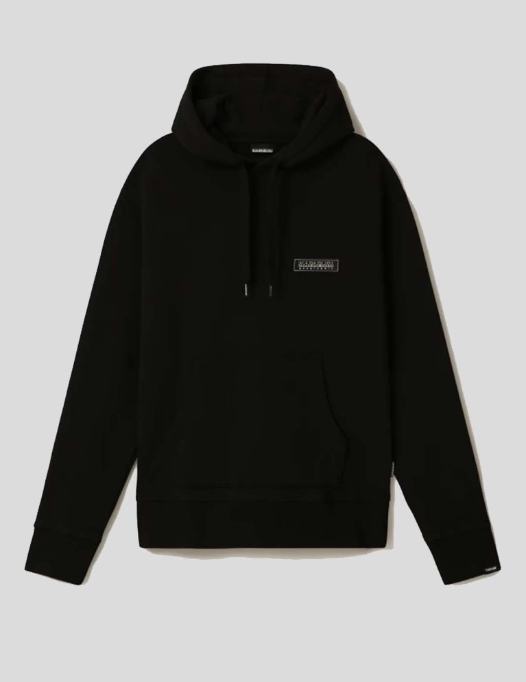 Sudadera NAPAPIJRI b-patch hoodie black