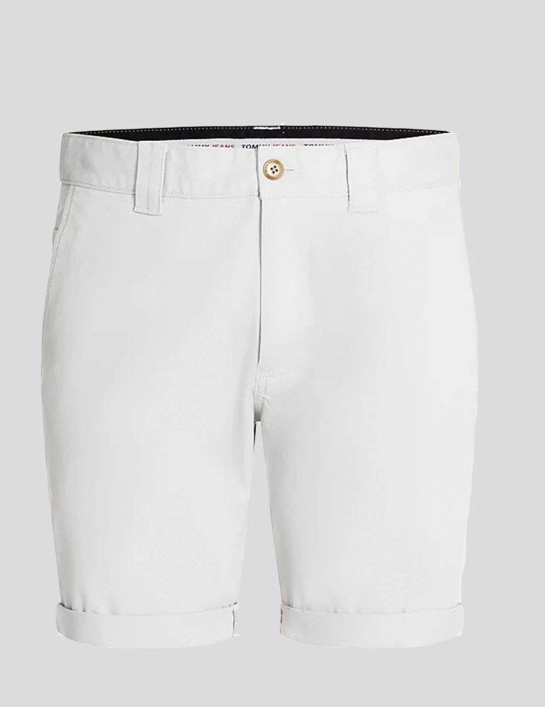 Pantalón TOMMY JEANS scanton slim chino short grey