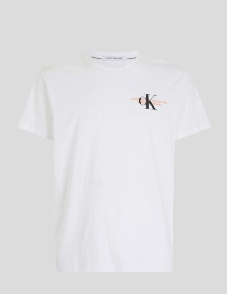 Camiseta CALVIN KLEIN urban graphic tee white