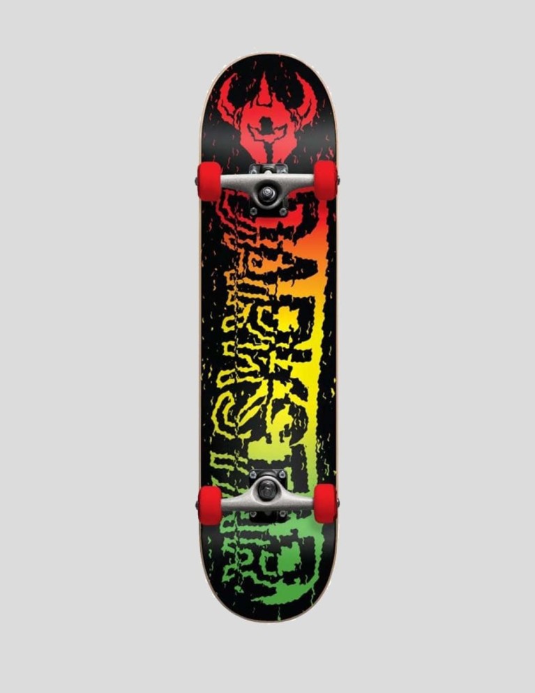 Skate completo DARKSTAR vhs fp w/ soft wheels 7.5" rasta