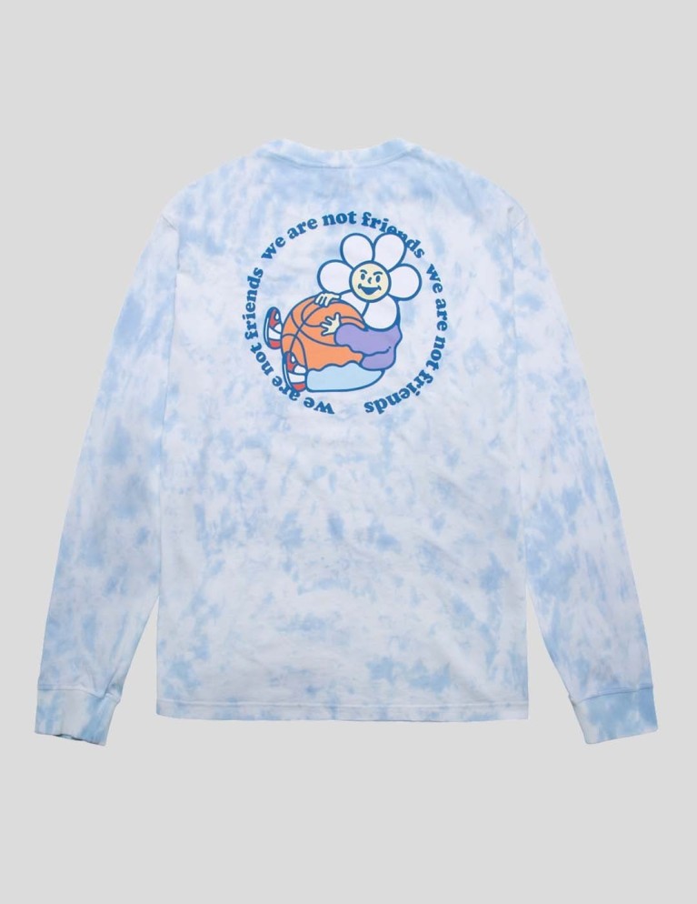 Camiseta WE ARE NOT FRIENDS sky high daisy ls tee tie dye