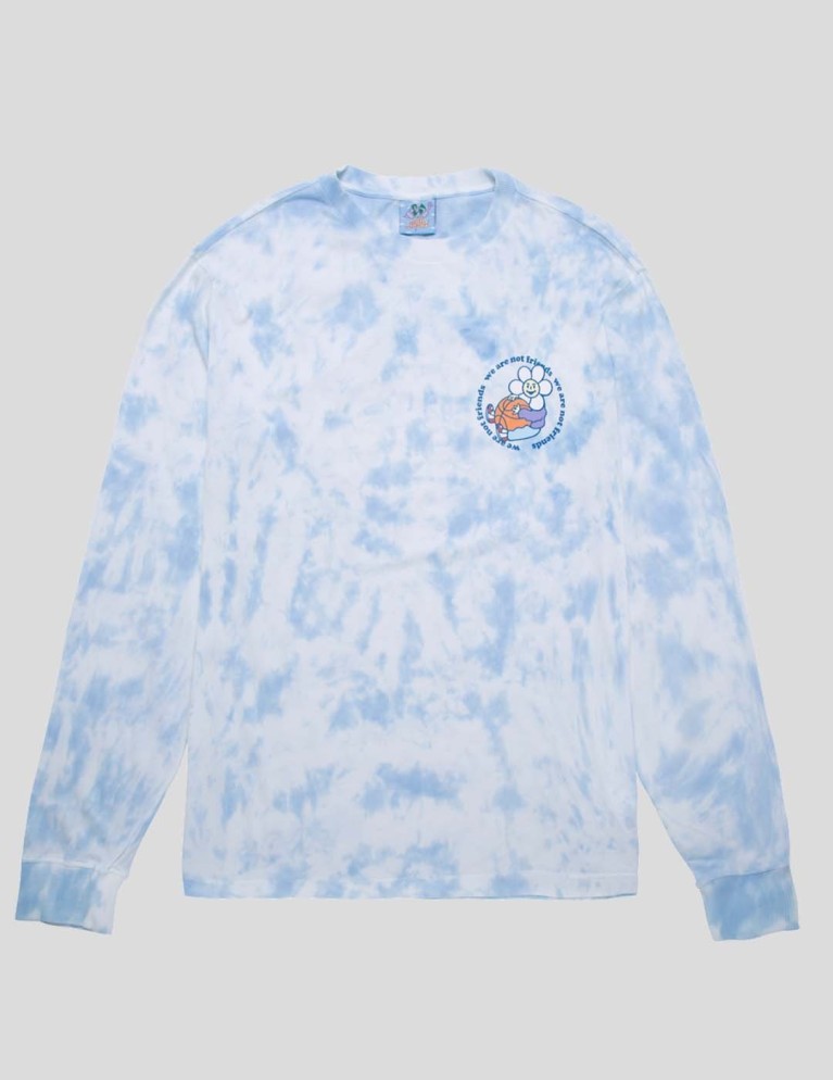 Camiseta WE ARE NOT FRIENDS sky high daisy ls tee tie dye