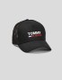 Gorra TOMMY JEANS tjm flag trucker cap black
