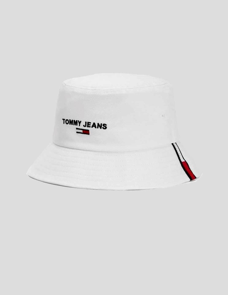 Gorro TOMMY JEANS tjm sport bucket white