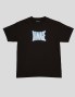 DAMAGE T-shirt tee sigillabile nero