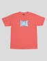DAMAGE T-shirt tee corallo sigillabile