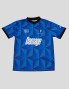 T-shirt DAMAGE x free wi-fi hieray blue