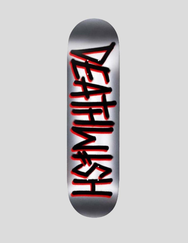 Tabla DEATHWISH deathspray  8.25" deck  black sil foil