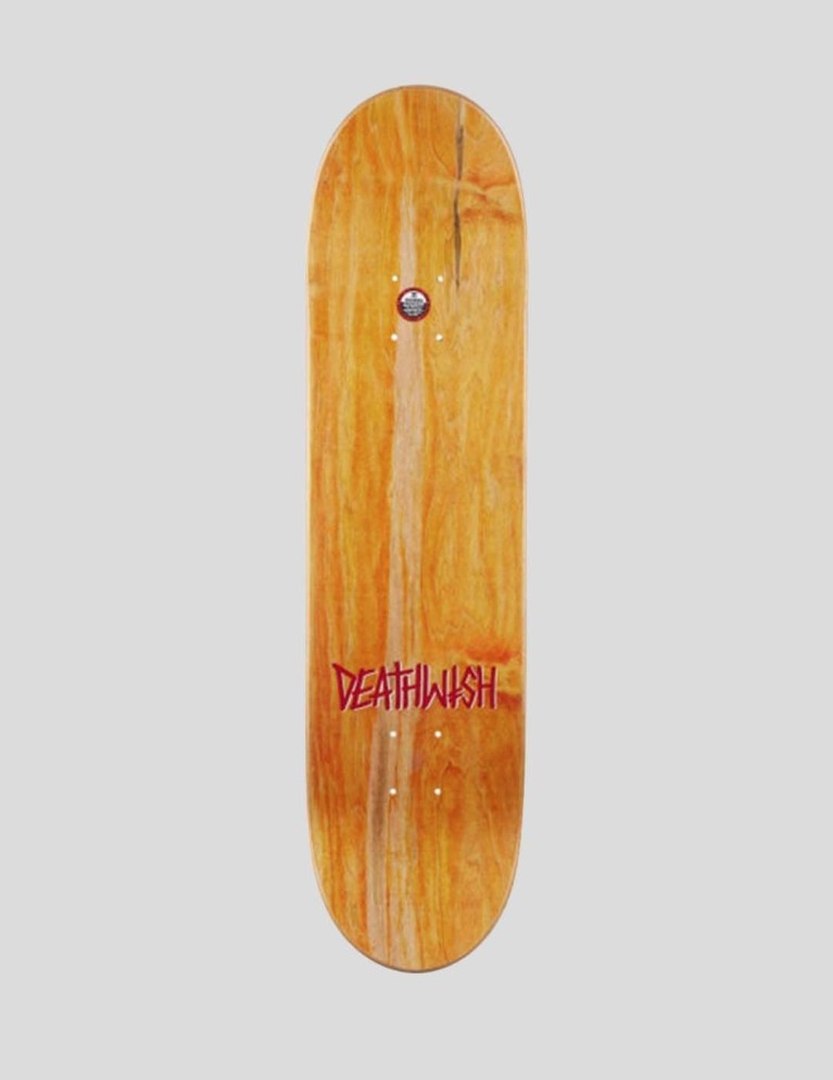 Tabla DEATHWISH deathspray  8.25" deck  black sil foil