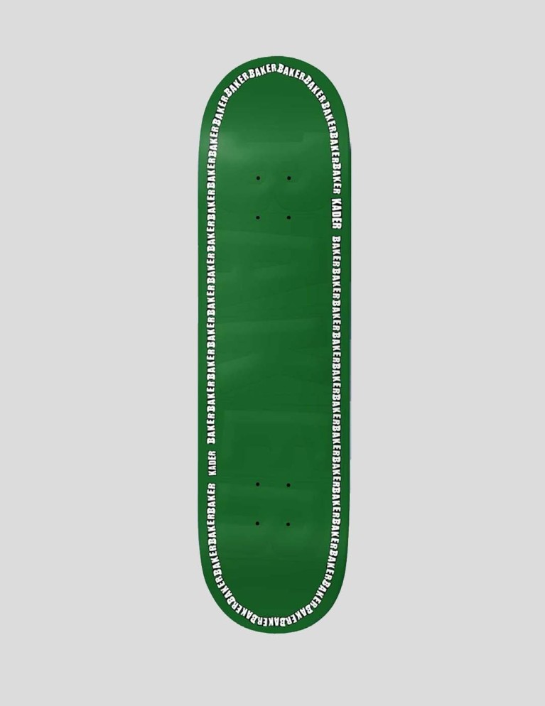 Tabla BAKER kader edge embossed deck 8.0"  green