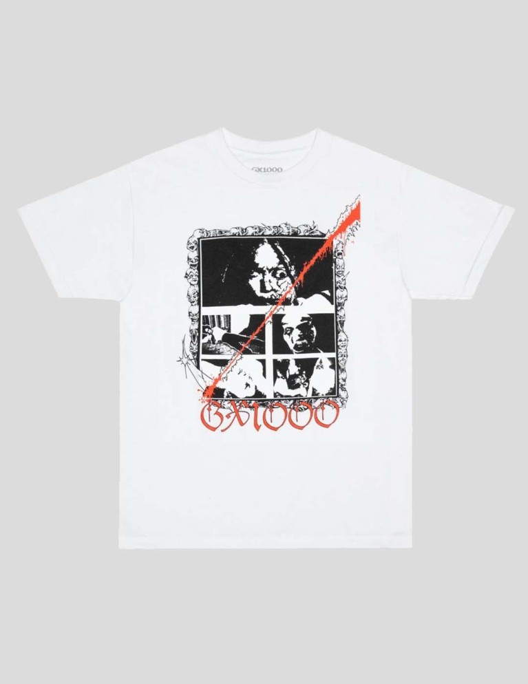 Camiseta GX1000 slasher tee white