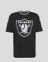 NUOVO ERA nfl taping raiders oscified tee nero