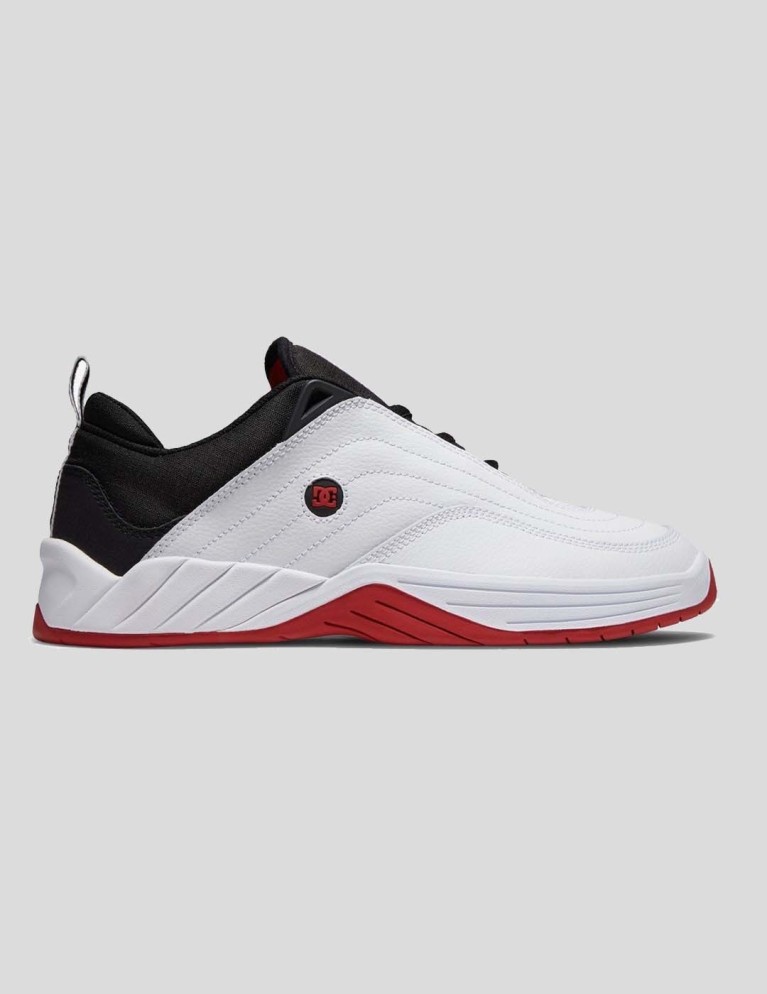 Zapatillas skate DC williams slim white / black/athletic red