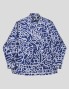 Camisa HÉLAS x fuzi igno ls shirt blue