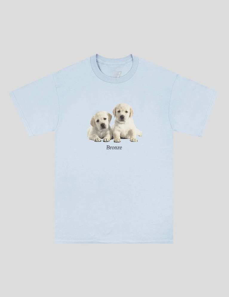 Camiseta BRONZE 56K puppies tee powder blue
