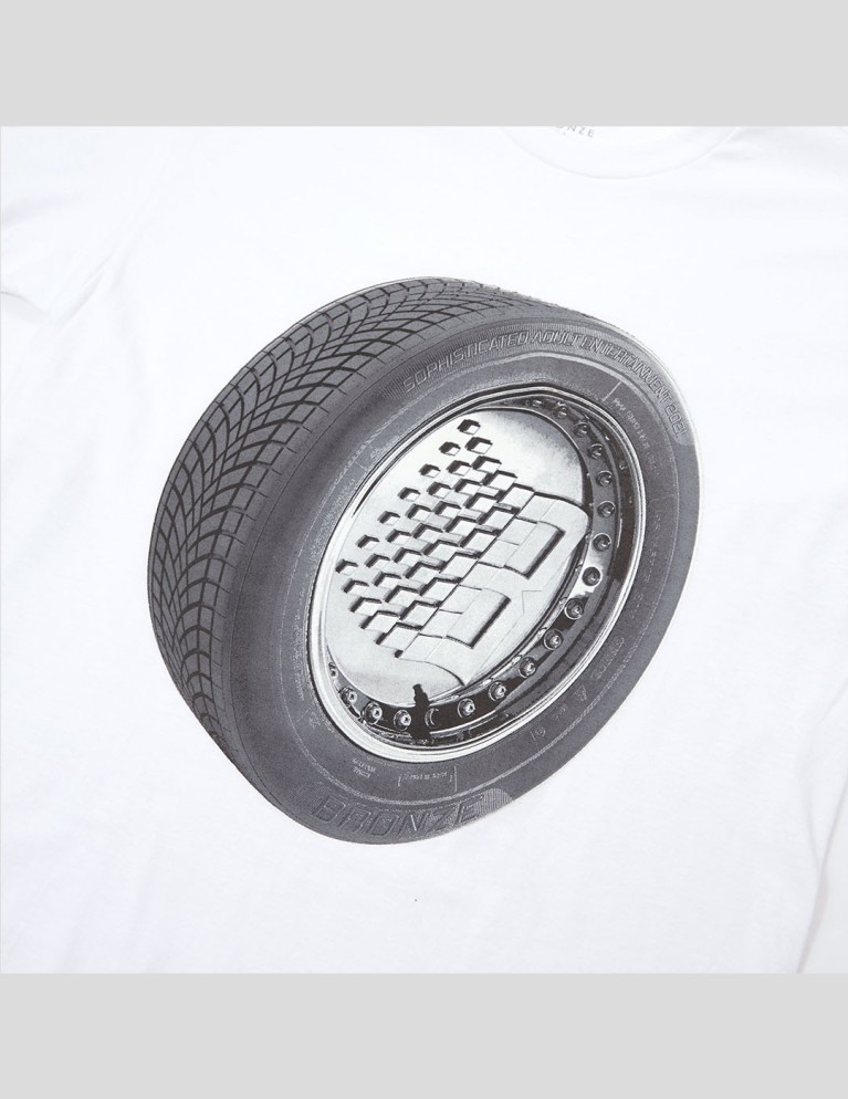 Camiseta BRONZE 56K rim tee white