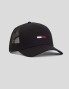 Gorra TOMMY JEANS tjm flag trucker cap black