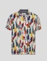 T-shirt TOMMY JEANS aop camp shirt multi