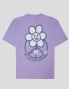 T-shirt WE ARE NOT FRIENDS daisy logo tee purple rain