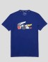 LA SOSTEGNO T-shirt sport tee th0822 blu panorama