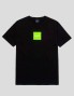 HUF essenziale scatola logo tee nero