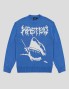 Sudadera WASTED PARIS swell sweater ocean blue