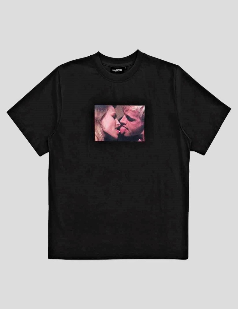 Camiseta WASTED PARIS paradise tee black