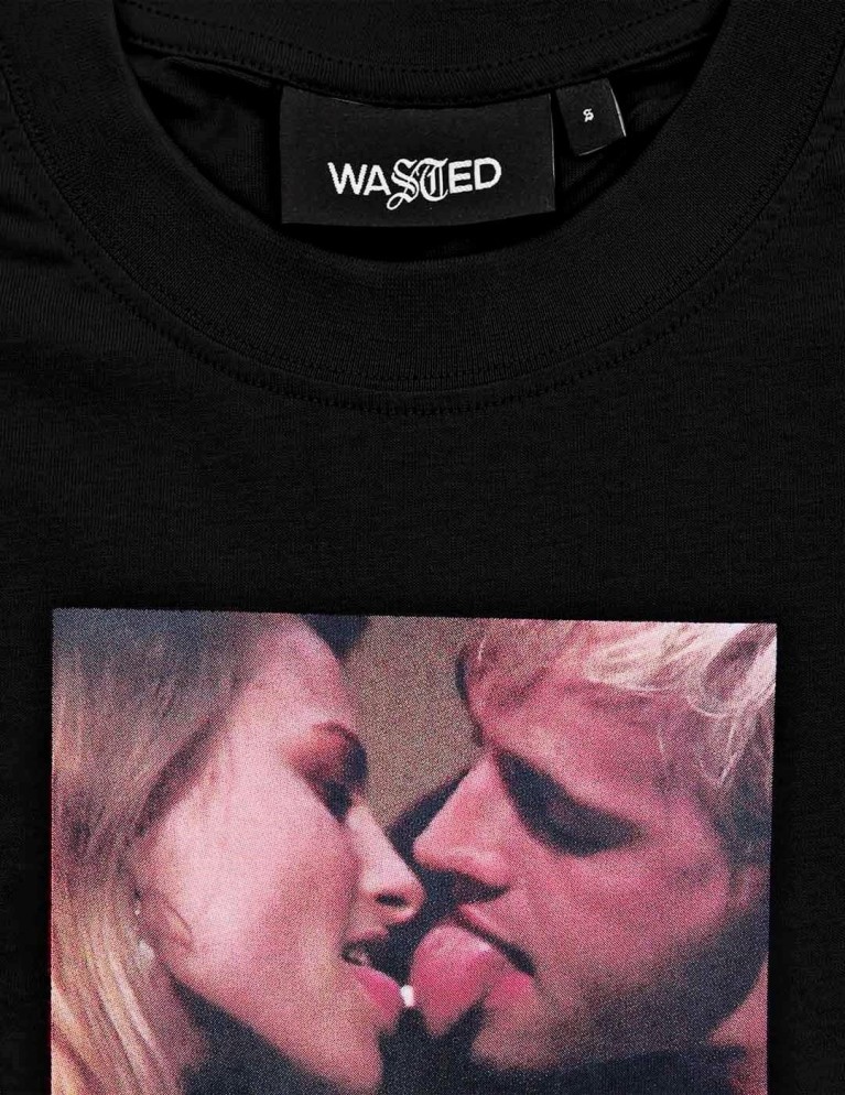 Camiseta WASTED PARIS paradise tee black